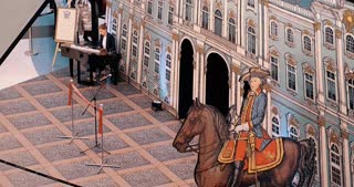 Открытие инсталляции «Эрмитаж в Метрополис. Занимательные истории о князе Потемкине».